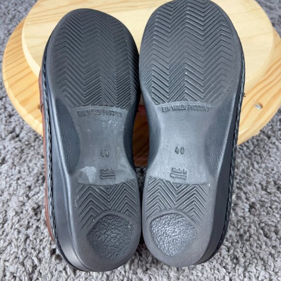 Finn Comfort Shoe Newport Loafers Womens Size 9 Brown Leather Made in Germany - Picture 8 of 8